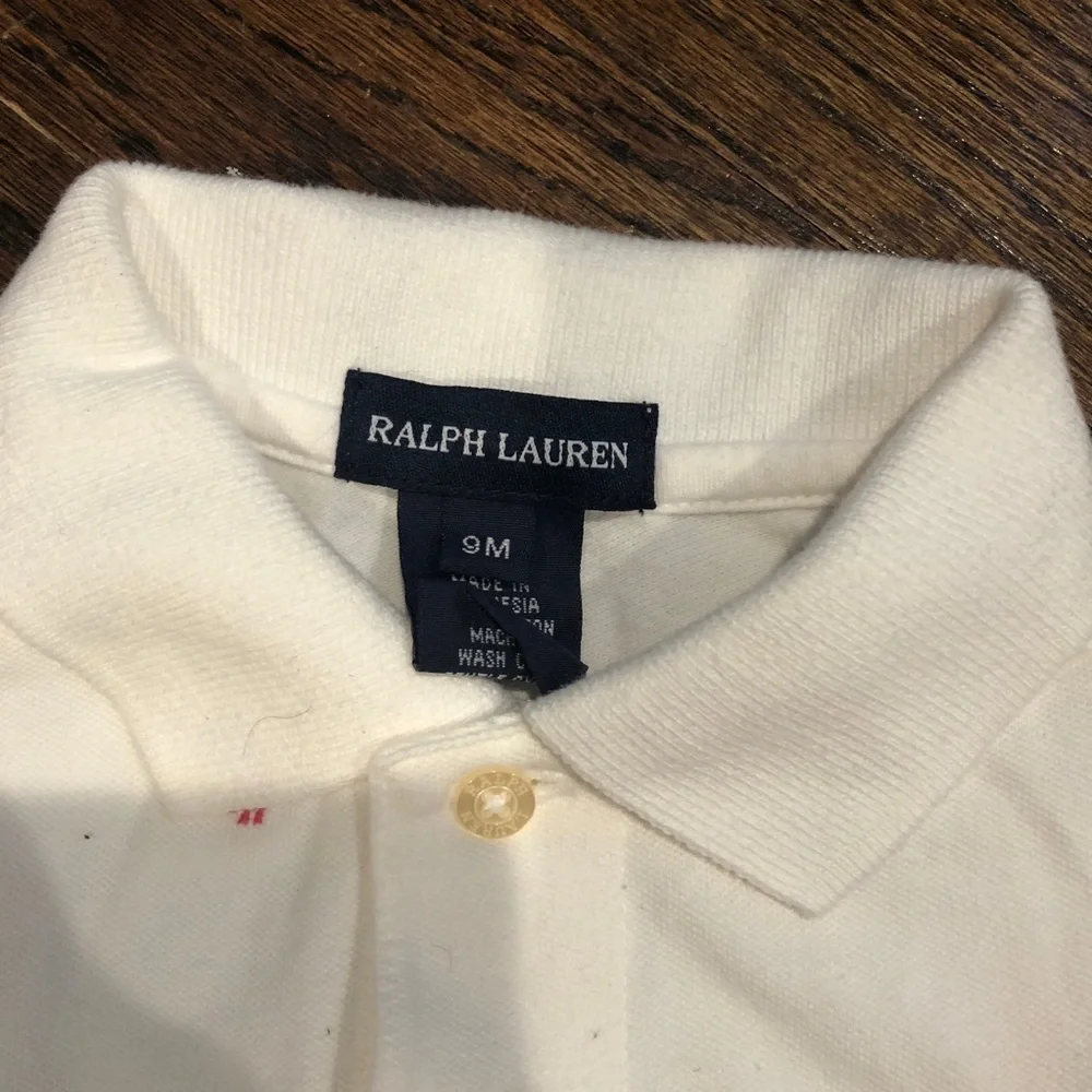 Charming Polo Ralph Lauren ❤️🧡💛💚💙 💜 rainbow multicolored horses 9m